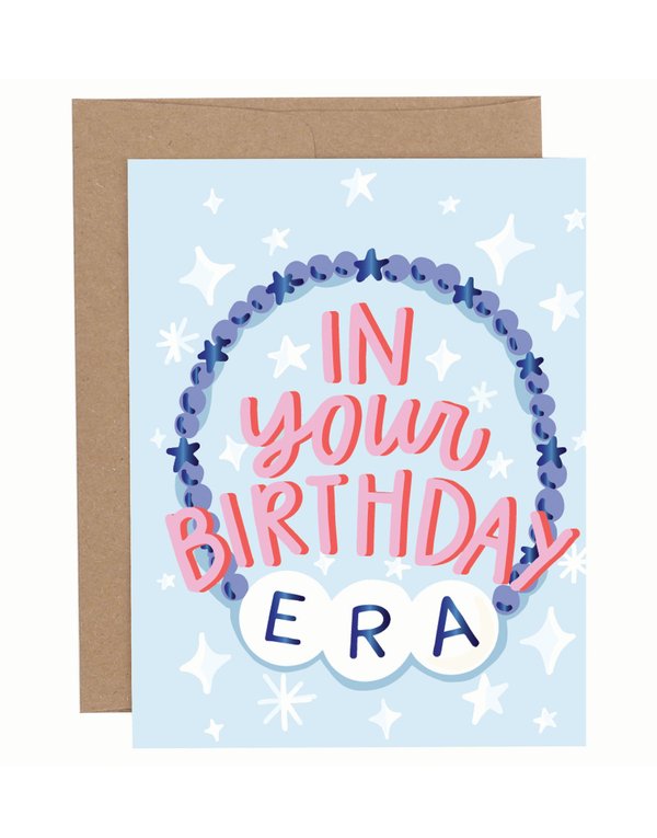 In Your Birthday Era Greeting Card, 1 of 1