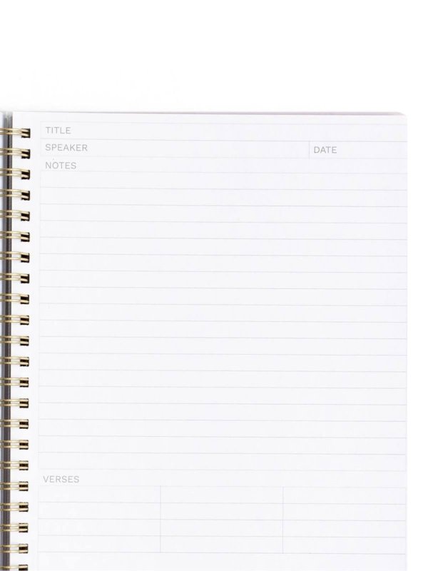 Lilac Bible Study Spiral Notebook with Reference Maps, 5 of 9