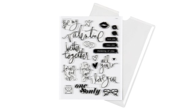 Stamp Set : 6×8 Be My Valentine, 1 of 5