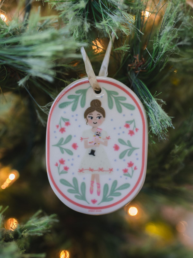 Clara & The Nutcracker Christmas Ornament, 1 of 4