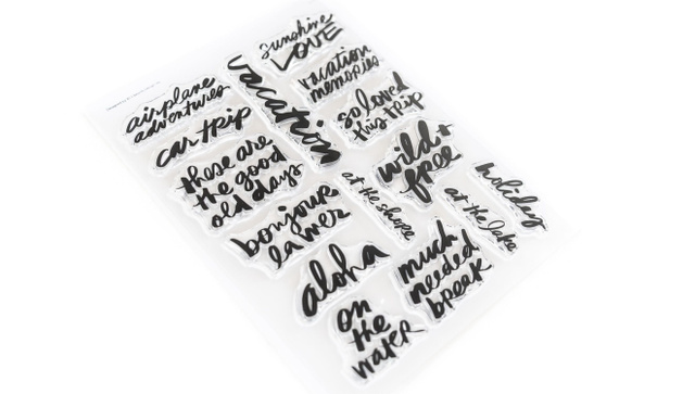 Stamp Set : 6×8 Vacation , 2 of 2