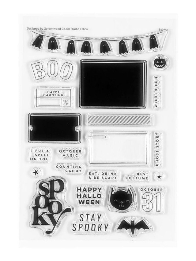 Stamp Set : 4×6 Stay Spooky by Goldenwood Co, 1 of 4