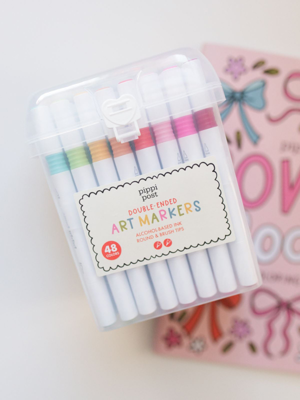 Dual Tip Art Markers Set by Pippi Post, 4 of 5
