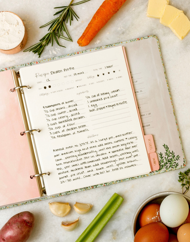 Petite Recipe Page Set, 2 of 3