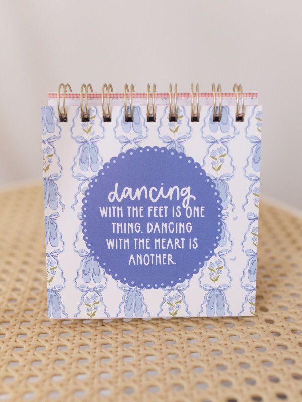 52 Weeks of Encouragement for Dancers - Desk Flip Calendar, 4 of 10