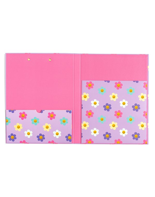 Happy Daisy Clipfolio with Lined Notepad, 4 of 7