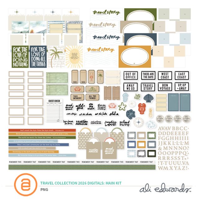 Travel Collection 2026 Digital Main Kit, 1 of 1