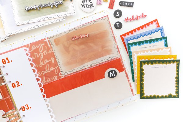 Color Blocked Journal Card & Paper Variety Pack, 5 of 5