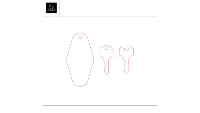 Keychain Cut Files, 1 of 1