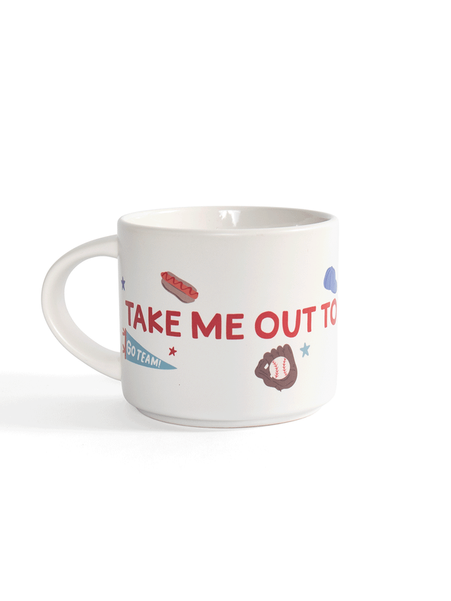 Take Me Out To The Ballgame Large Ceramic Mug, 6 of 6