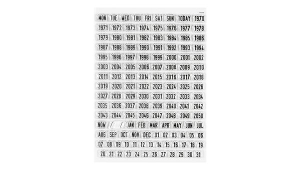 Year By Year 6×8 Stamp Set , 1 of 2