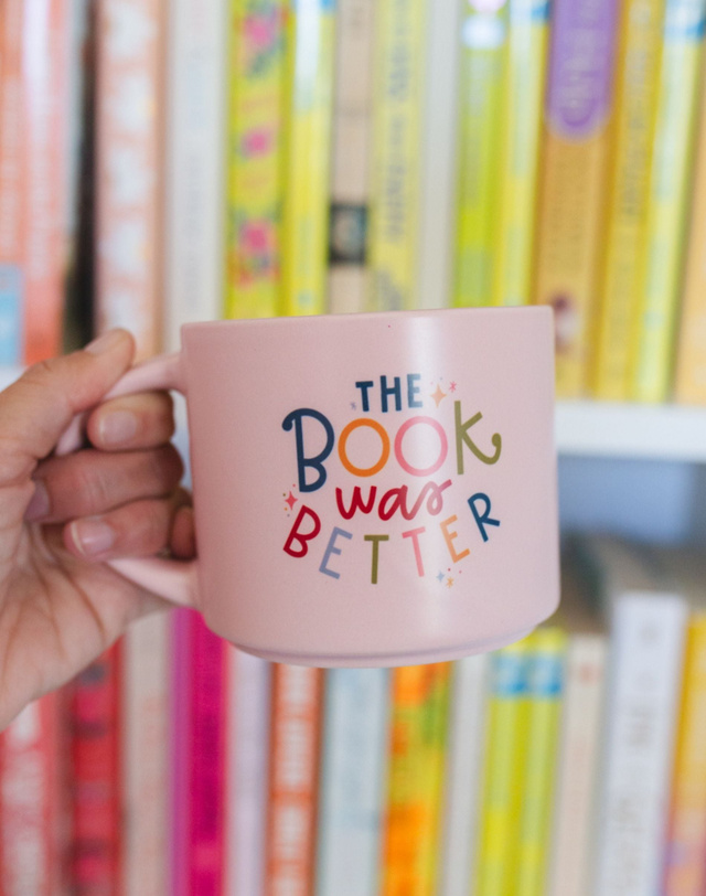 The Book Was Better Large Ceramic Mug, 3 of 4