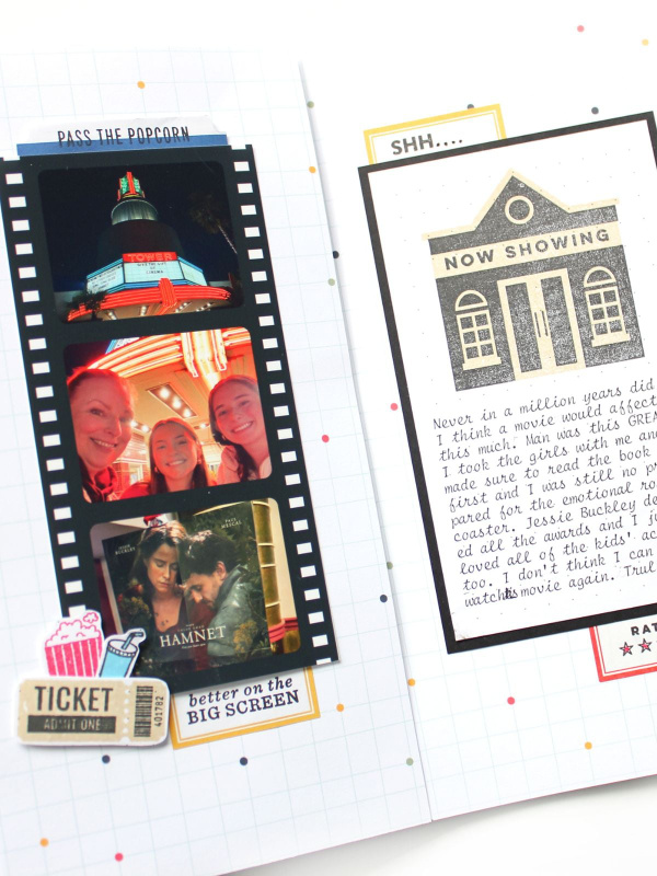 Stamp Set : 4×6 Movie Theatre by Goldenwood Co, 5 of 6