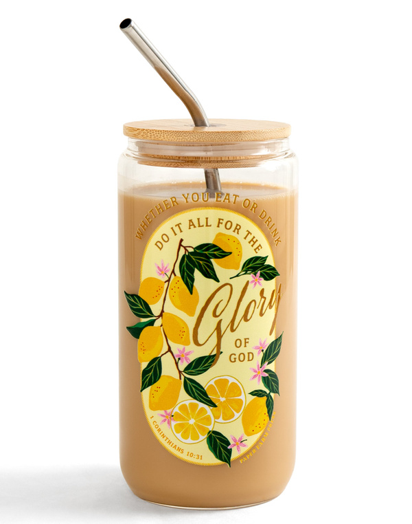 Lemon Faith Glass Can, 4 of 6