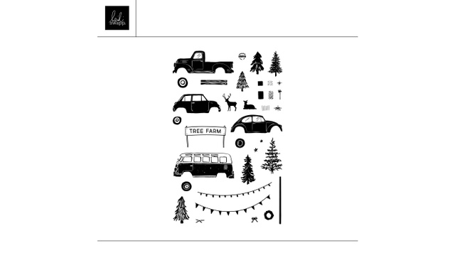 Digital 4×6 Tree Farm Stamp Set, 1 of 1