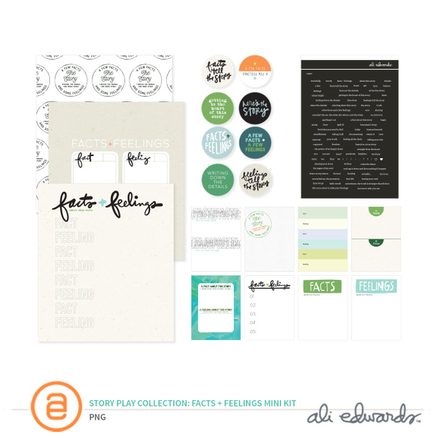 Story Play Facts & Feelings Digital Mini Kit, 1 of 1