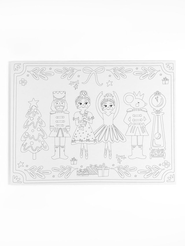 The Nutcracker Coloring Christmas Placemats, 5 of 6