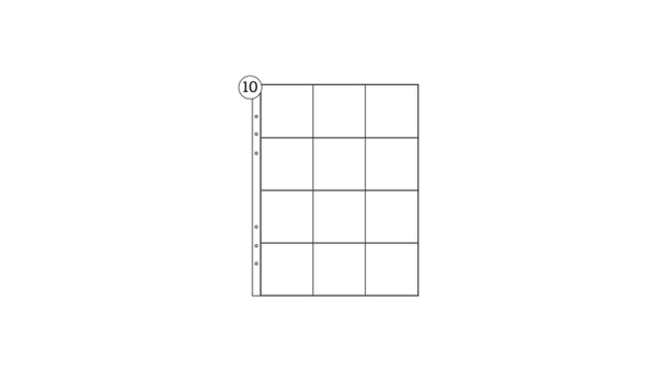 6×8 Page Protectors - 2×2 Pockets (10 pack), 1 of 1