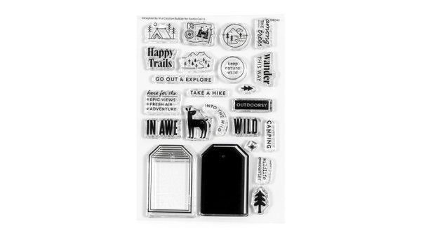 Stamp Set : 4×6 Outdoorsy Tag, 1 of 2