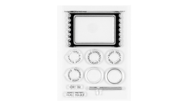 Stamp Set : 3×4 Stop The Blur Stamp October 2025, 1 of 2