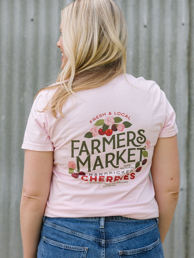 Cherry Grove Farmers Market Tee - Blossom, 1 of 5