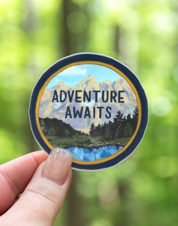 Adventure Awaits Decal Sticker, 1 of 5