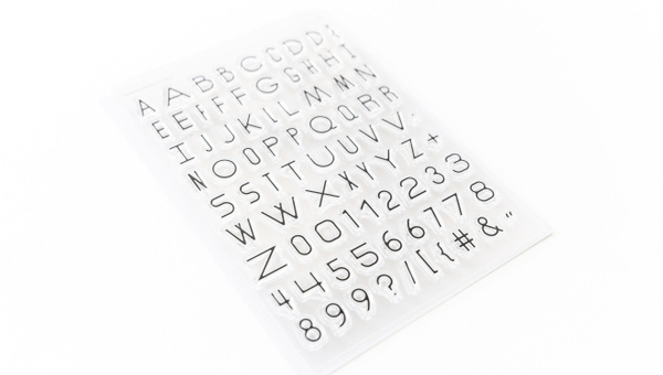 Double Alphabet 6×8 Stamp Set, 2 of 4