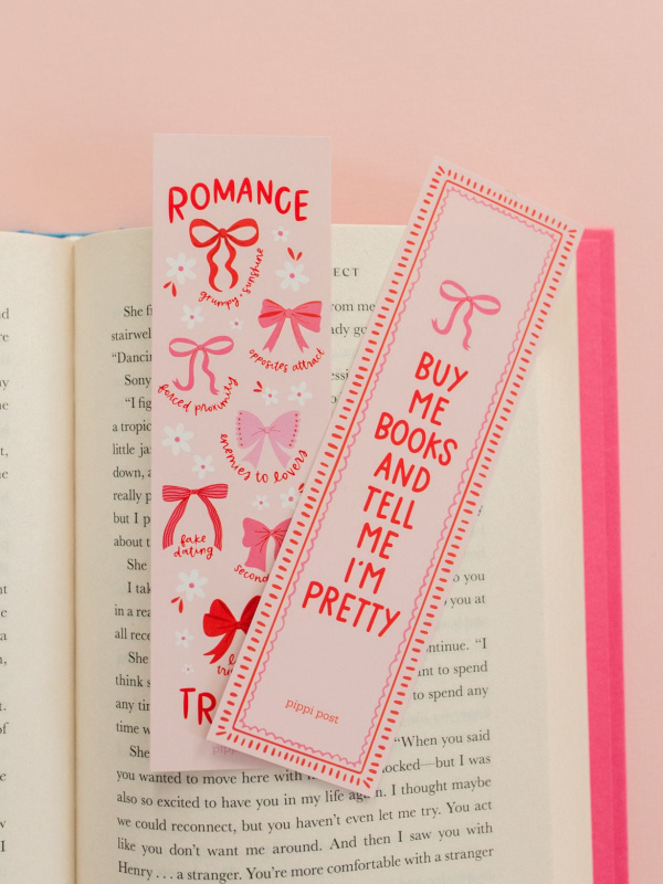 Romance Tropes Bookmark Set, 1 of 2