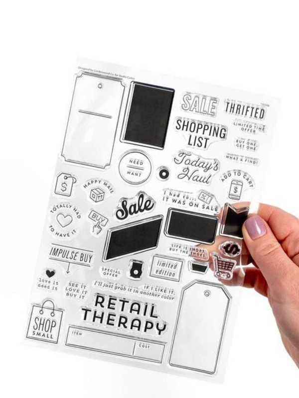 Retail Therapy Stamp Kit, 3 of 4