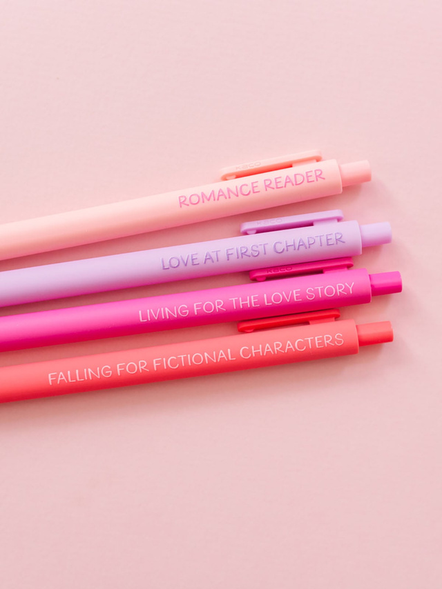 Romance Reader Pen Set, 4 of 5