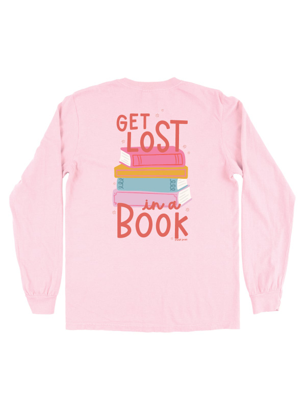 Get Lost In A Book Long-Sleeve Tee - Blossom, 3 of 4