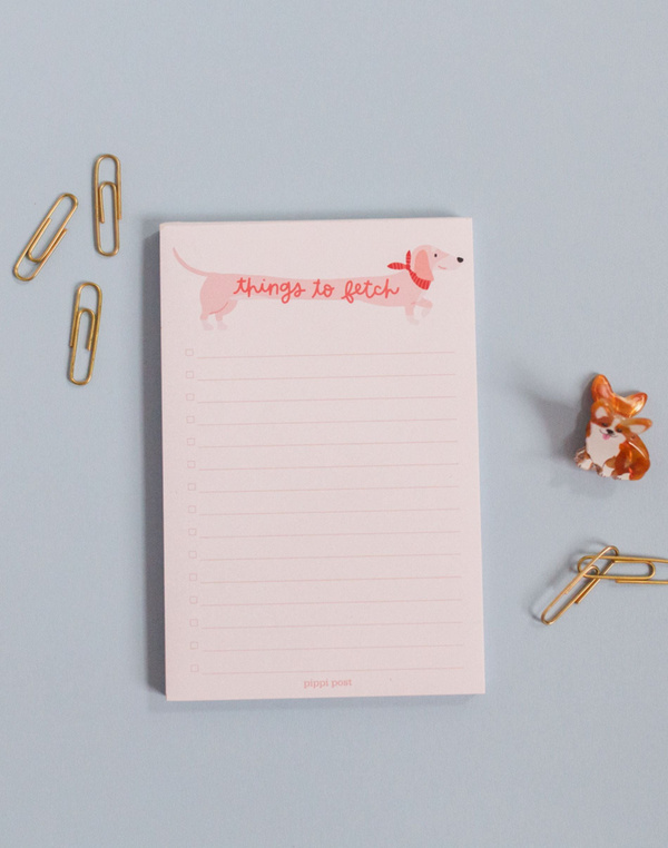 Things To Fetch Dog Notepad, 3 of 5
