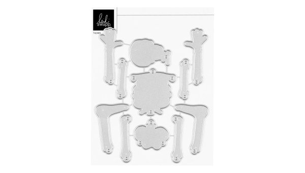 Metal Die Set : Ghost Stories Dancing Skeleton, 1 of 5
