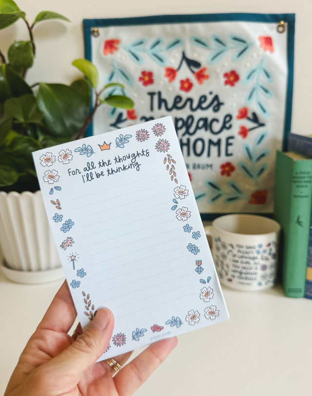 Thoughts I'll Be Thinking Wizard of Oz 4×6 Notepad, 1 of 4