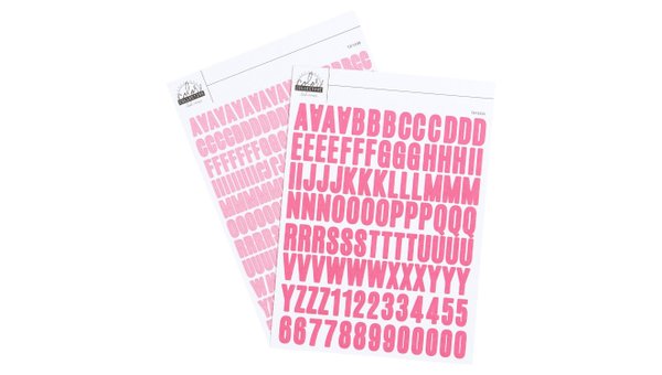 Color Collective 5×7 Cardstock Alphabet Sticker - Electra, 1 of 1