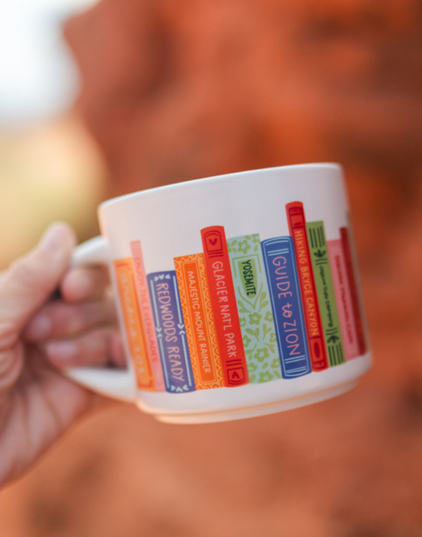National Parks Books Large Ceramic Mug, 1 of 7