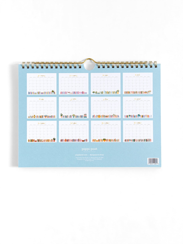 Book Lover's 2027 Spiral Hanging Wall Calendar, 10 of 10