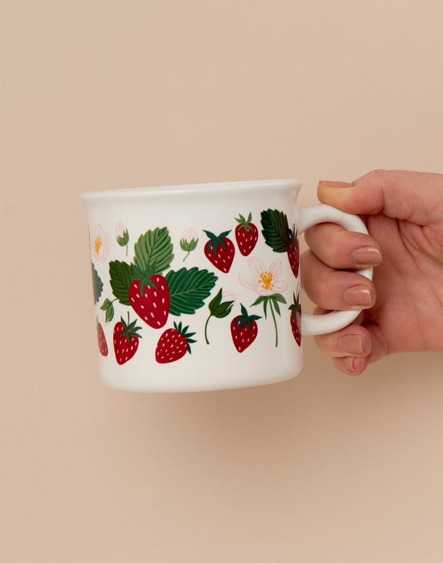 Strawberry Patch Mug, 4 of 5