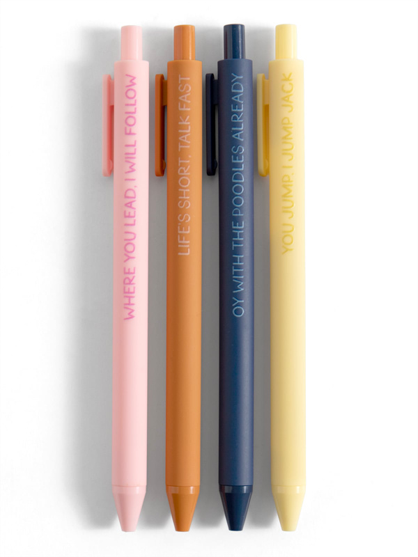 Stars Hollow Quotes Pen Set, 3 of 4
