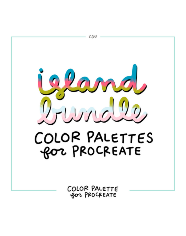 Island Bundle Color Palettes for Procreate, 1 of 6