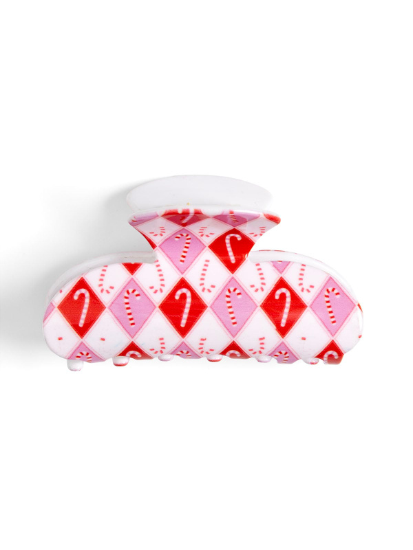 Candy Canes Christmas Claw Hair Clip, 2 of 5