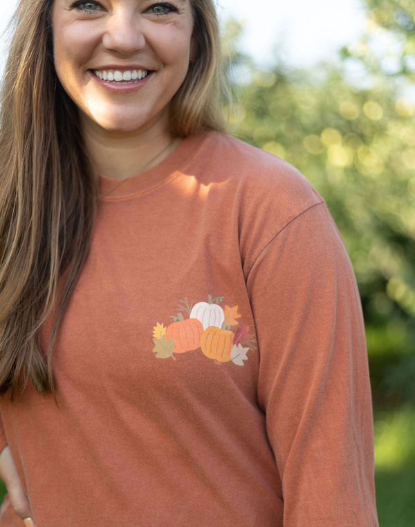 Fall Is My Favorite Color - Callie Long-Sleeve Tee - Spice, 2 of 5