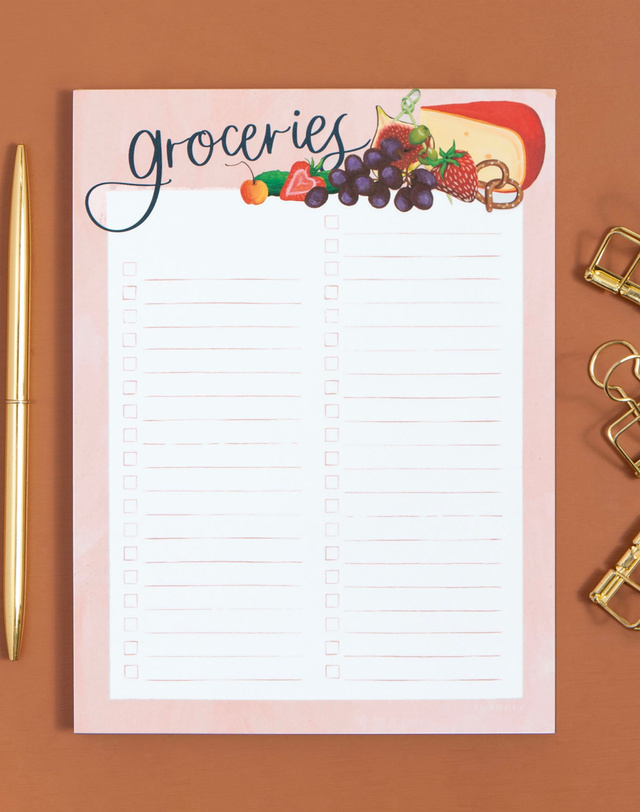 Charcuterie Groceries Notepad , 2 of 2