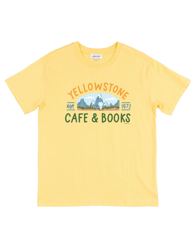 Yellowstone Cafe and Books Tee - Butter, 4 of 4