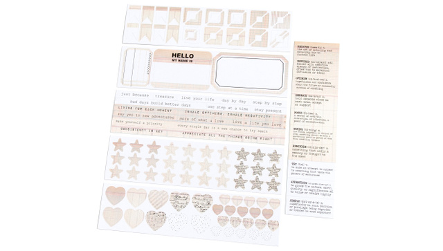 Color Collective Mini Sticker Booklet - Ledger, 2 of 2