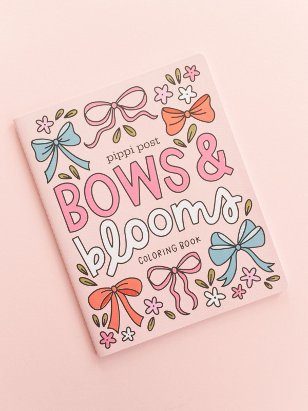 Bows & Blooms Coloring Book, 1 of 11