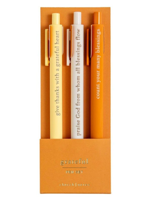 Grateful Bible Study Pen Set, 1 of 3