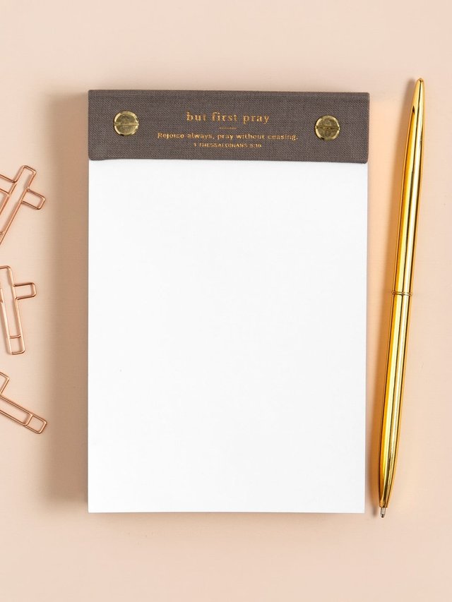 But First Pray Desktop Notepad, 1 of 4