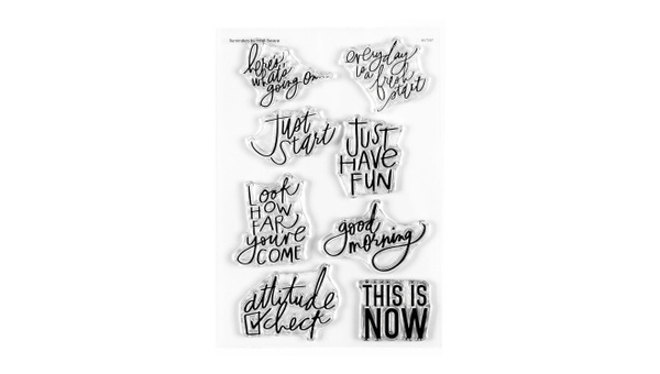 Stamp Set : 4×6 Reminders, 1 of 2