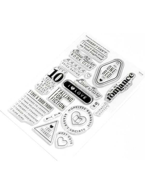 Stamp Set : 4×6 Romance Reader, 2 of 3